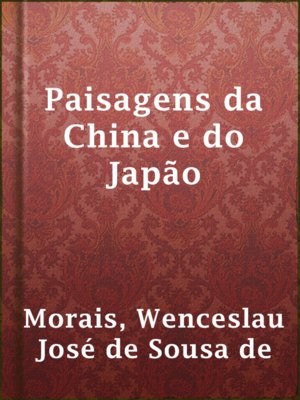 cover image of Paisagens da China e do Japão